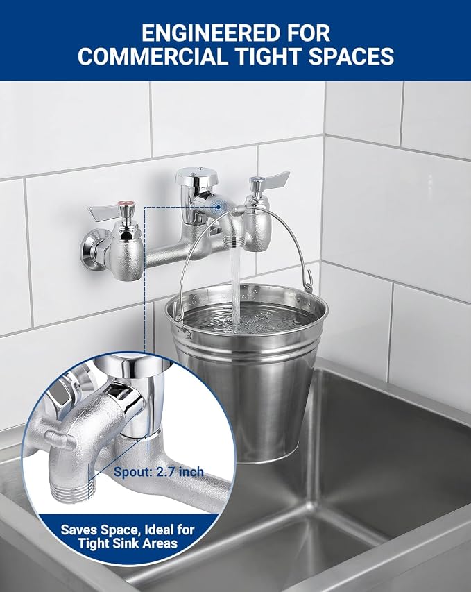 Commercial Mop Sink Faucet - Image 6