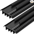 Pushglossy 2 Pcs Kerf Style Door Bottom Seal by Pushglossy