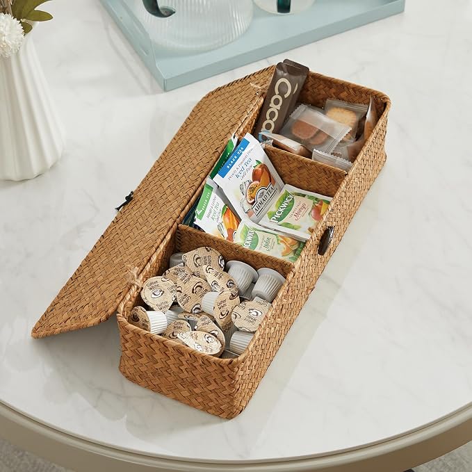 Nonam 3-Section Divided Storage Small Basket - Image 5