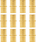 12-Pack 1 Inch PEX Coupling | Brass by SUNGATOR