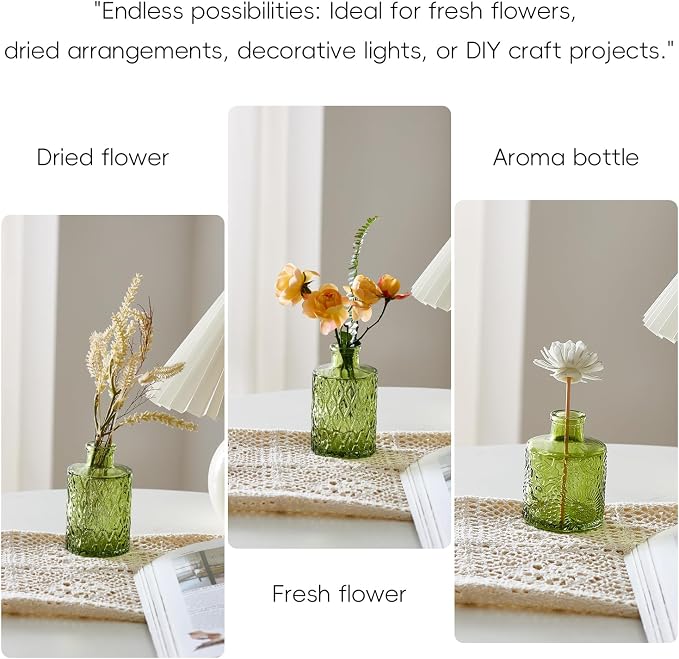 Glass Bud Vases Set of 16 - Image 5