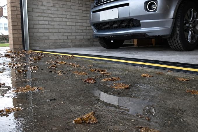 1 ½" High Garage Door Flood Barrier Threshold Seal Kit | Flexible PVC | - Image 5