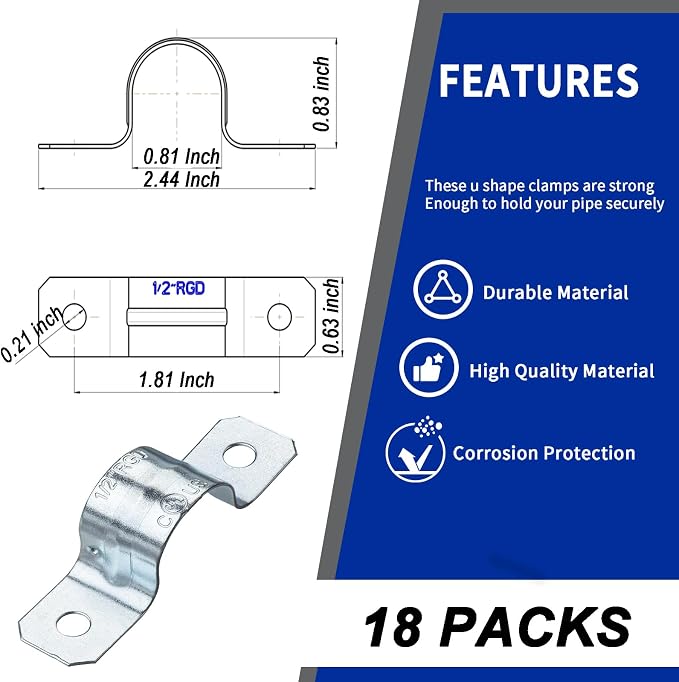 Yariwiz Steel Conduit Kit Include 8 Pieces Couplings - Image 5