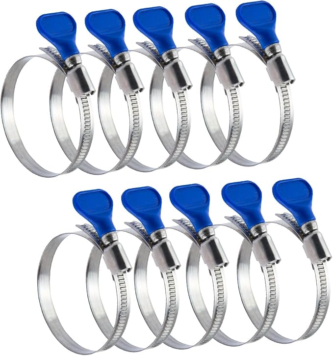 POWERTEC 70262 Stainless Steel Hose Clamp by POWERTEC