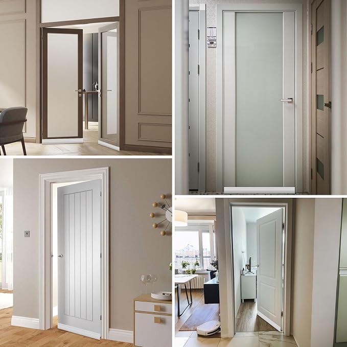 Sightor Door Draft Stopper, 4 Pack Under the Door Draft Blocker | Under Door - Image 7