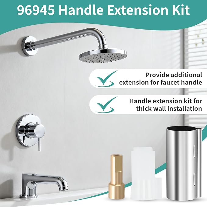 96945 Shower Extension Kit Replacement Compatible - Image 6