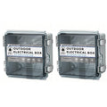 NineLeaf 6x6x4 Outdoor Electrical Box IP67 Weatherproof Junction Box, by NineLeaf