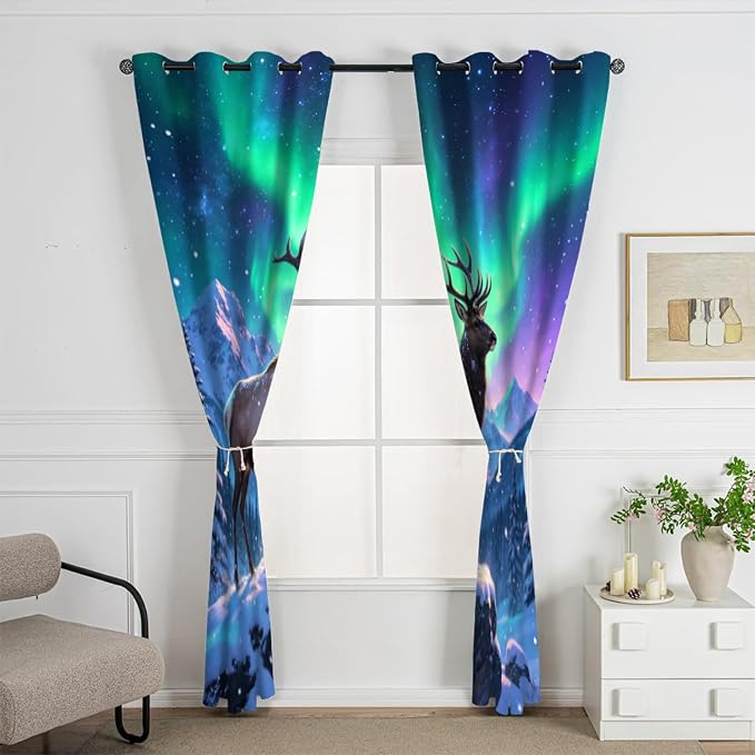 Aurora Forest Curtains - Image 4