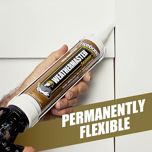 Titebond 43991 Weather Master Sealant Cartridge, 10.1 oz., Crystal Clear - Image 5