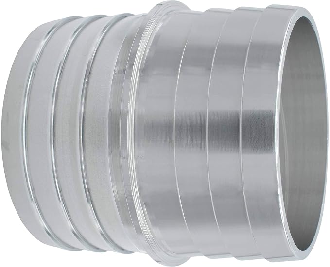 ICT Billet 2" to 2" Inch Hose Barb Splice Coupler Repair Mend Fitting Adapter by ICTBillet