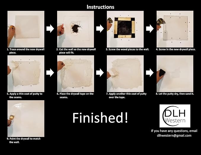 Drywall Repair Kit 12 Inch - Image 2