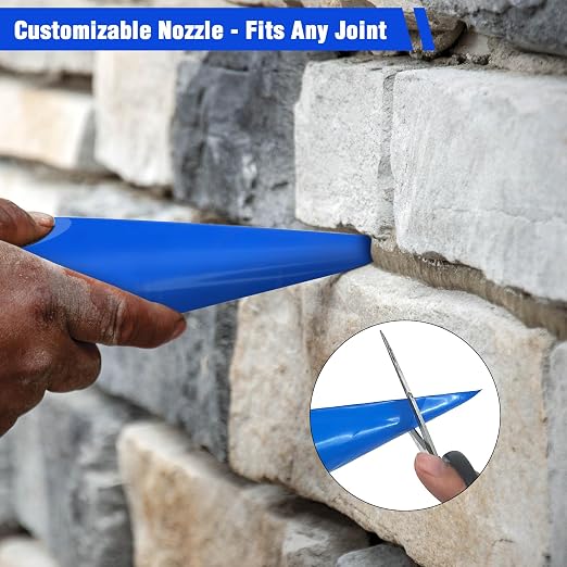 22PCS Tile Grout Masonry Mortar Bag and Brick Jointing Tool Kit | 20PCS 11"x22" - Image 5