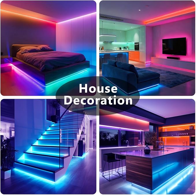 DAYBETTER Led Lights for Bedroom 150 ft, LED Lights - Image 6