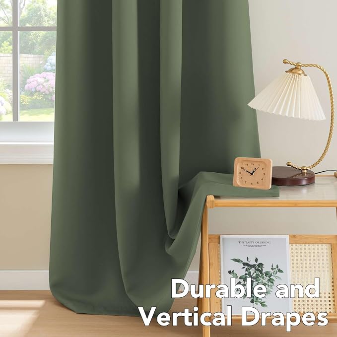 H.VERSAILTEX Premium Blackout Thermal Insulated Room Darkening Curtains - Image 8