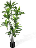 Dracaena Artificial Plant Indoor 6FT by CyanGrove