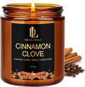 DL DREAMY DEWLA Fall Candle, Cinnamon Clove Scented by DLDREAMYDEWLA