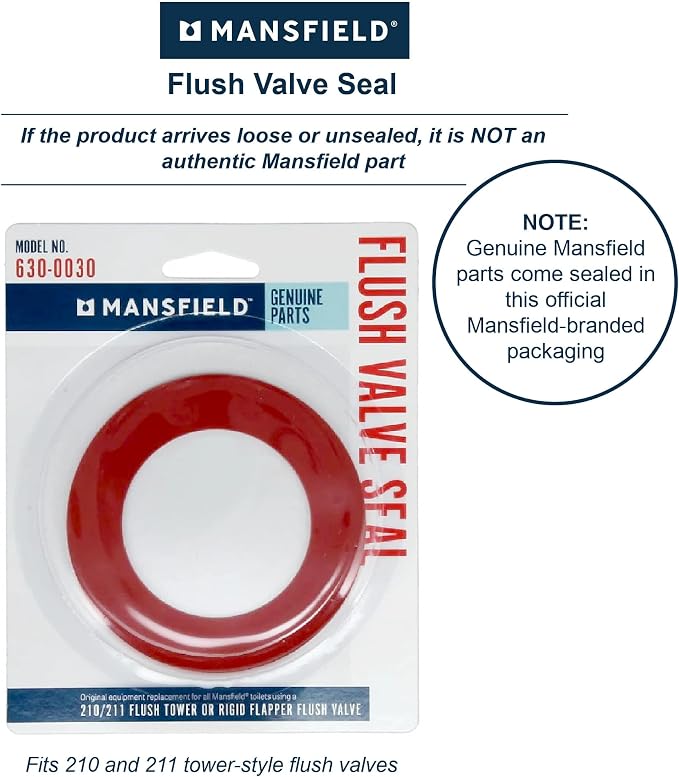 Mansfield Plumbing 0030 Flush Valve Service Pack, Fits 210/211 Flush Valve - Image 2