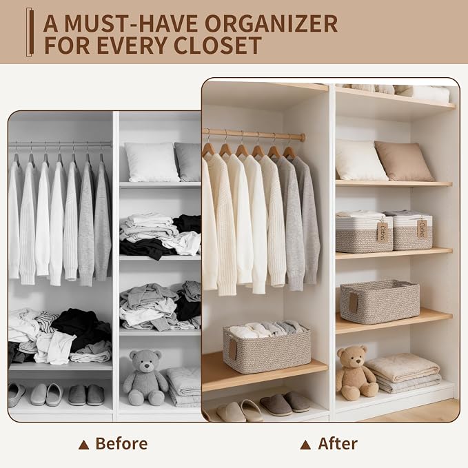 Goodpick 4 Pack Storage Baskets - Image 4