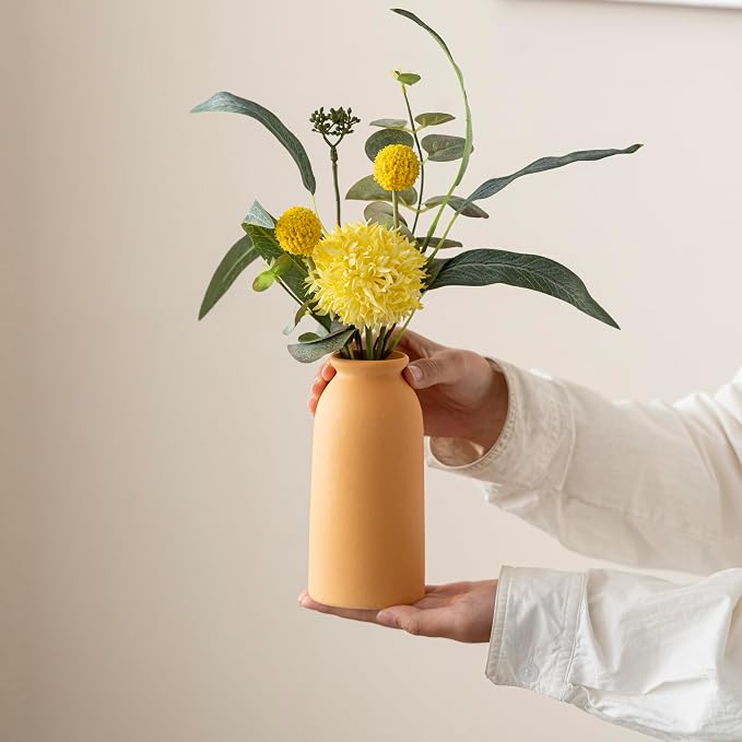 Ceramic Vase Set-3, Small Flower Vases - Image 5