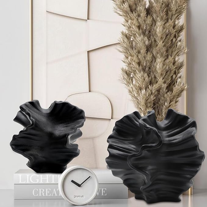 Ceramic Vase - Set of 2 for Home Decor, Living Room、 - Image 2