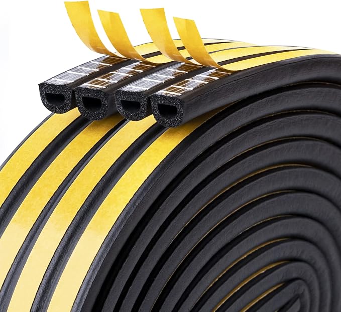 CloudBuyer Door Weather Stripping, Soundproof Insulation Seal Strip by CloudBuyer