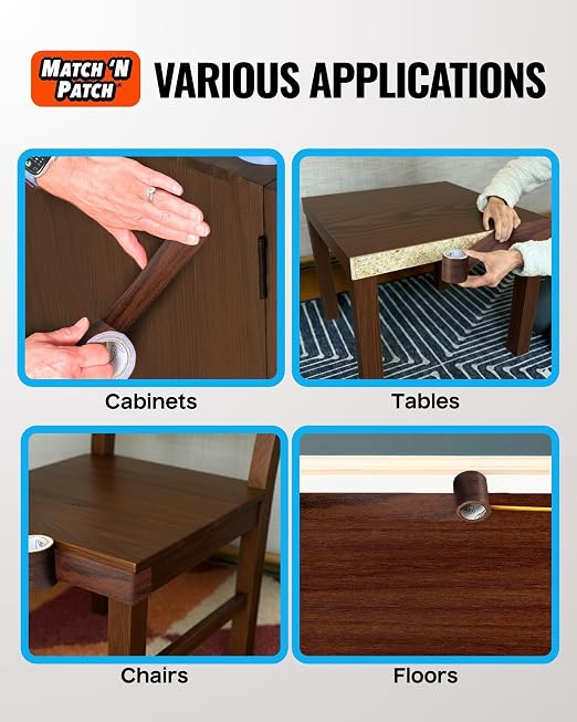 MATCH 'N PATCH Wood Grain Repair Tape - Image 4