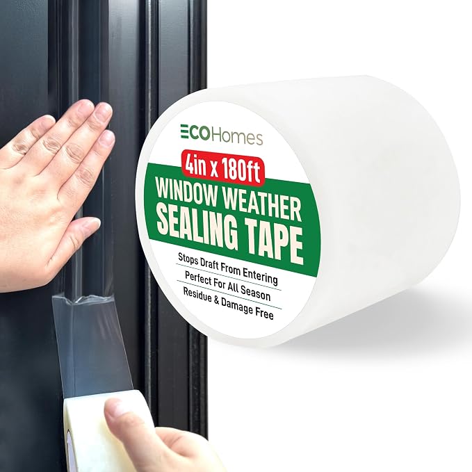 ECOHomes Window Weather Sealing Tape | Weather Stripping Tape, To Stop Drafts by ECOHomes