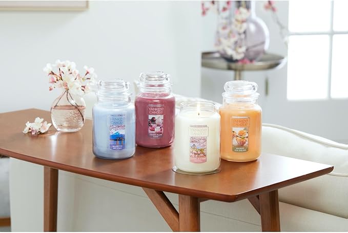 Yankee Candle Sakura Blossom Festival Large Jar Candle White Rose - Image 5