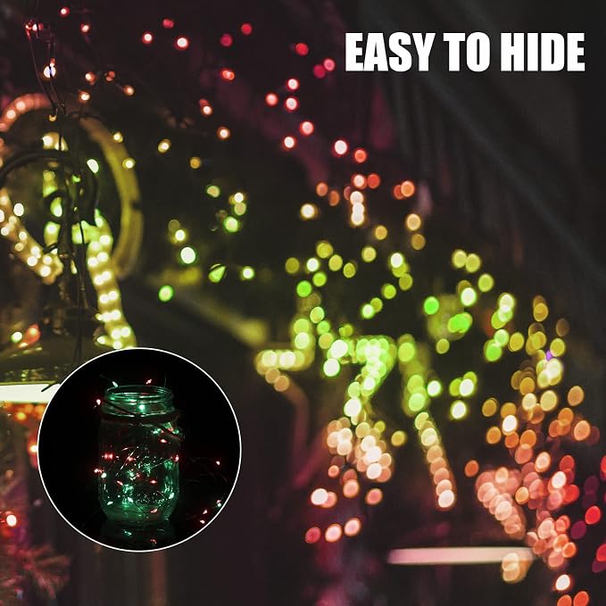 Brightown 12 Pack Led Fairy Lights Battery Operated String Lights Waterproof - Image 3