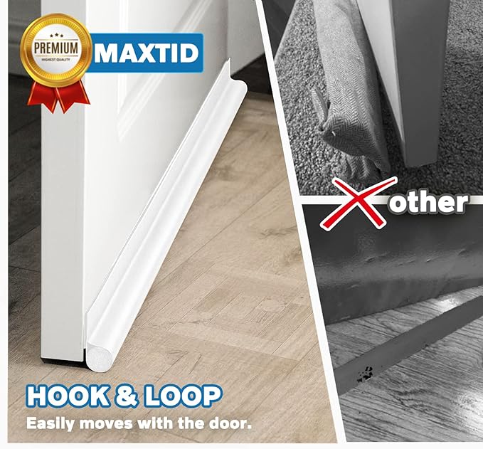 MAXTID Under Door Draft Seal for Bottom of Doors 30 Inch Small Size Door - Image 5