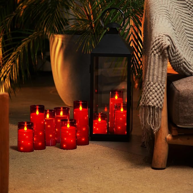 Homemory 9 Pcs Flameless Candles - Image 3