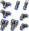 TAILONZ PNEUMATIC 6mm od Push to Connect Fittings Pneumatic Fittings Kit 2 by TAILONZPNEUMATIC