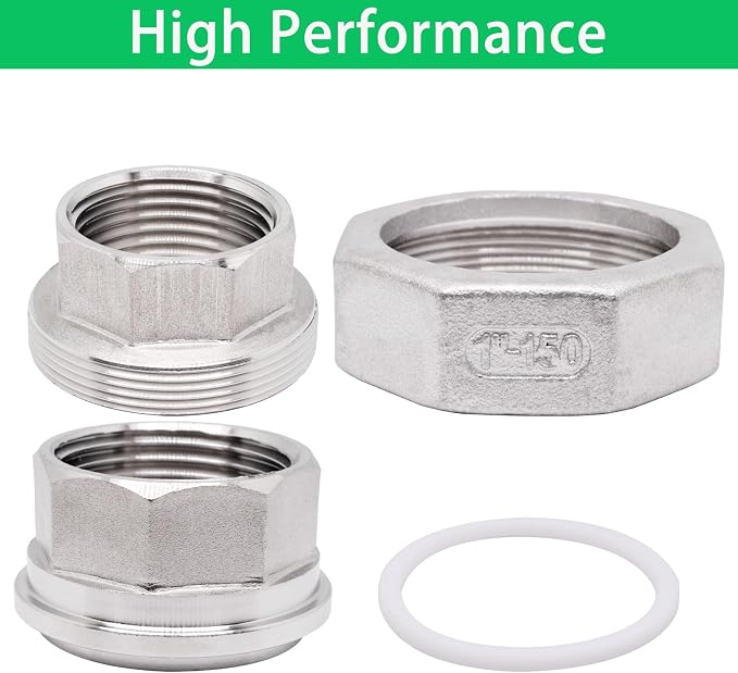 1Pcs 304 Stainless Steel Union, Class 150 - Image 6