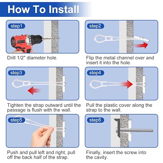 Taiss Heavy-Duty Drywall Anchor - Image 3