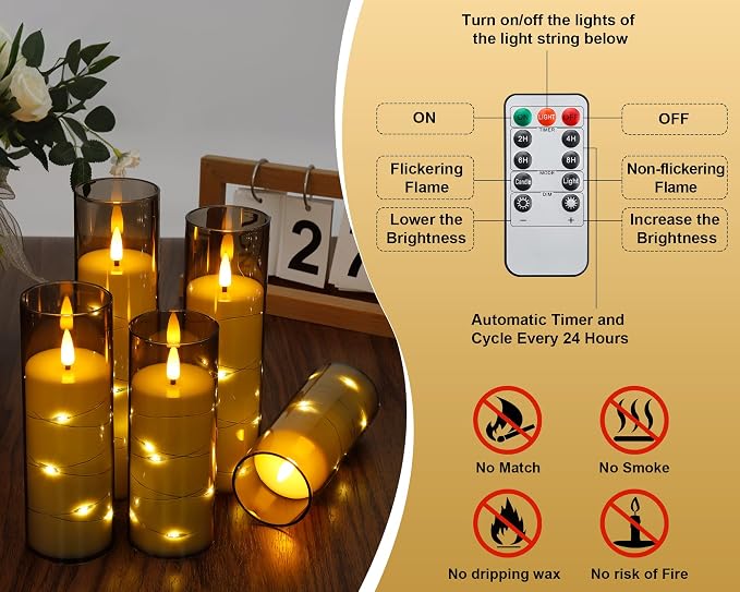 Enido Flameless LED Candles - Image 3