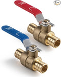 ‌VANCOCO PEX A Ball Valve 3/4", Lead-Free Brass PEX Shut Off Valve 3/4 inch by VANCOCO