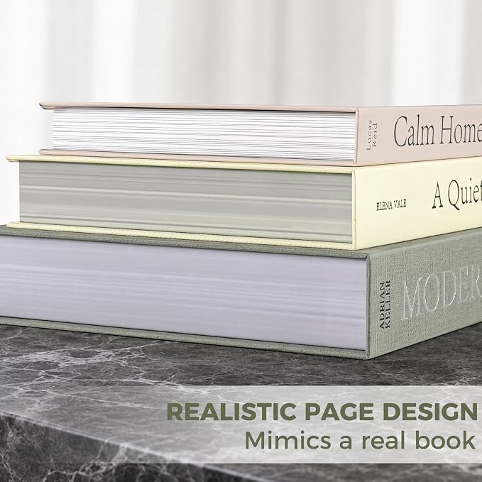 Decorative Books for Home Decor, Modern Aesthetic Decorative Book for Home - Image 5