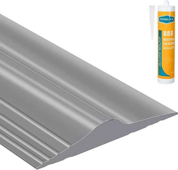 ToLanbbt 10Ft/3M Universal Garage Door Rubber Threshold Strip by ToLanbbt