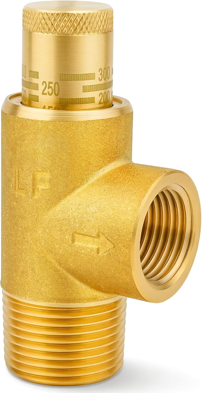 0372271 530C-STD 3/4" x 1/2" Brass Poppet Type Calibrated Pressure Relief Valve by Unknown