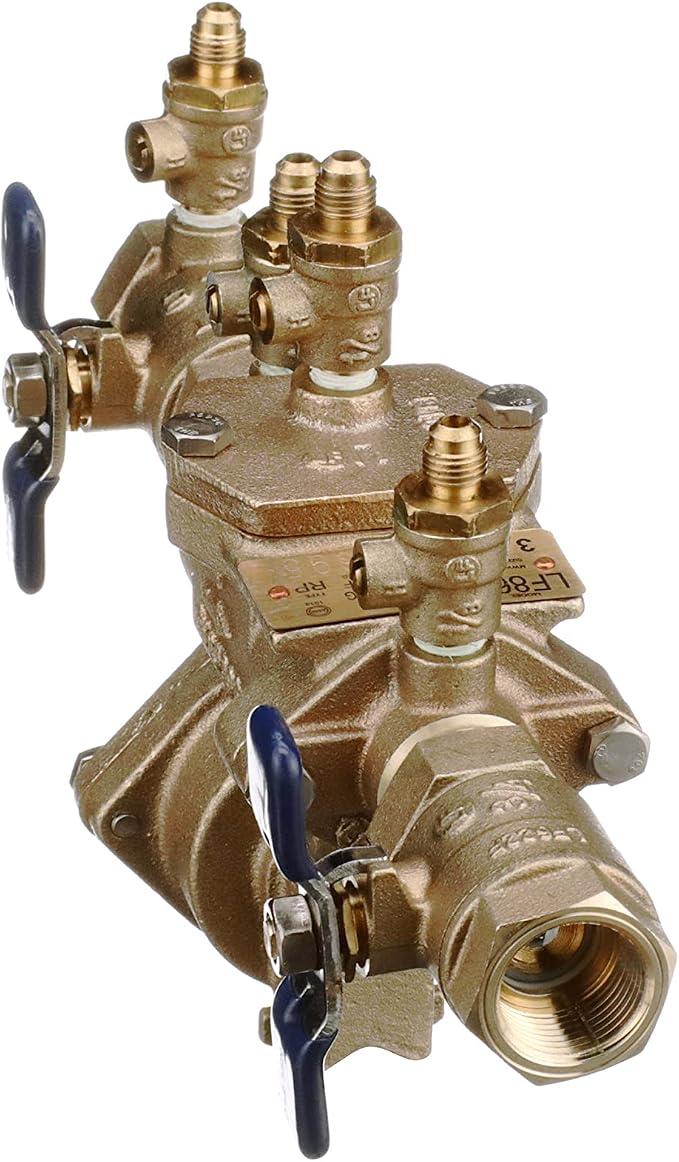 Febco LF860 Lead-Free Bronze RPZ Backflow Preventer Assembly, 1-1/4" NPT - Image 5