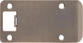 Round Corner Extended Lip Strike Plate, 2-1/4" x 4", Antique Brass by StoneHarborHardware