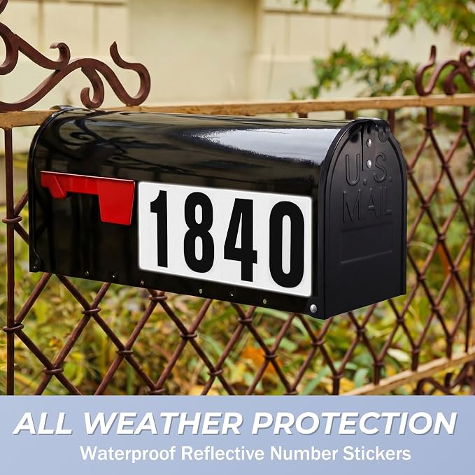 Moxweyeni 6 1/4 x 8 Inch Mailbox Door Replacement - Image 5