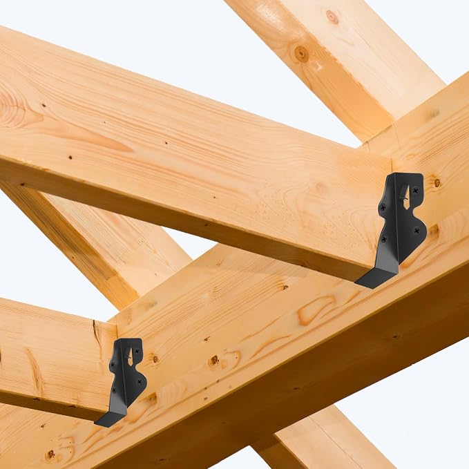 36 Pcs 2"x 4" Joist Hanger|Q235B Steel Face Mount Joist Hangers | Black Powder - Image 5