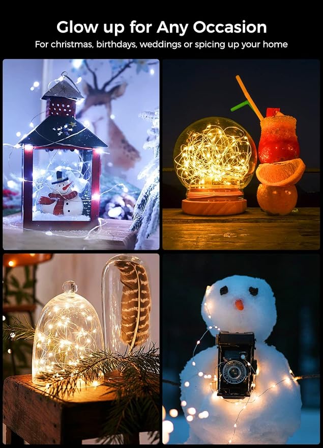 Brightown 12 Pack Battery Operated LED Fairy Lights - Image 3