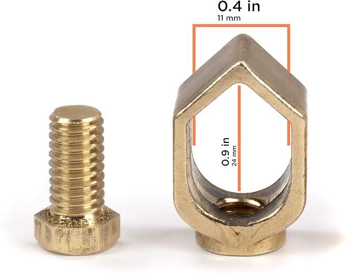 THE CIMPLE CO 5/8" Copper Grounding Clamp - Image 2
