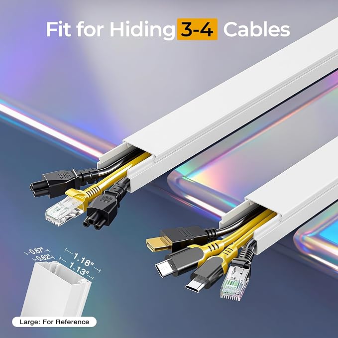 212.6in Cord Hider Kit, Cord Covers - Image 2