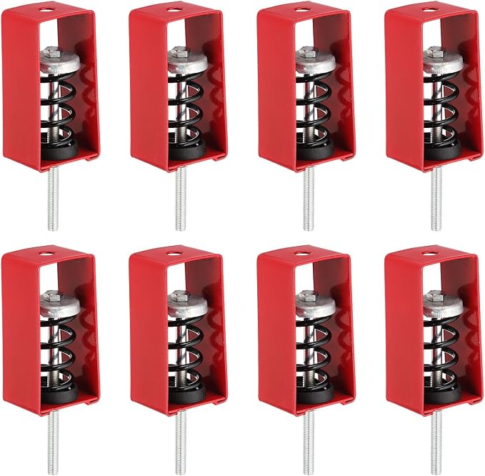 PATIKIL Ceiling Spring Vibration Isolator Hangers, 8 Pack 110lbs Mechanical by PATIKIL