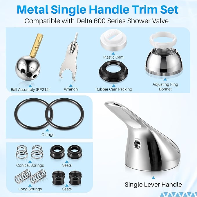 Single Handle Trim Set Compatible - Image 3