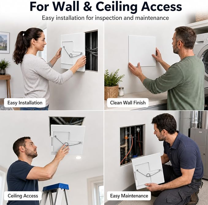 12"x12" Adjustable Spring Loaded Access Panel - Image 7