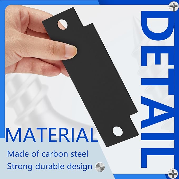 Zonon 4 Pcs Door Strike Plate Filler - Image 3